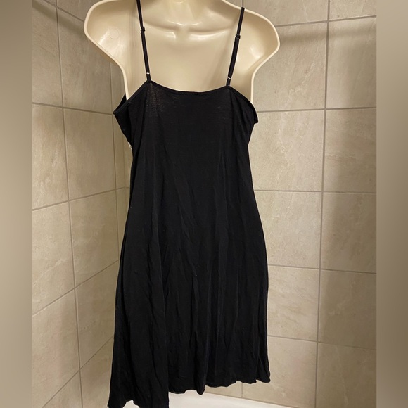 EUC Lemon Tart black with cream colored lace negligée, size Medium - Picture 5 of 6